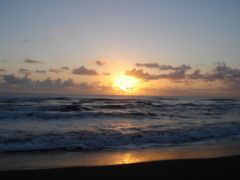 Tortuguero - Levé de Soleil